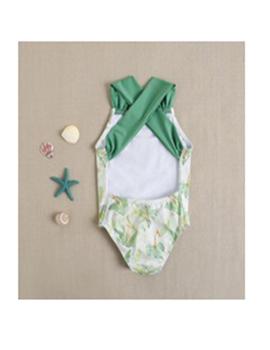 Bañador Dadati Verde Con Estampado Para Niña