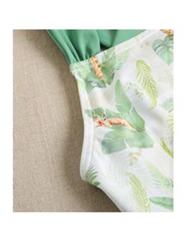 Bañador Dadati Verde Con Estampado Para Niña