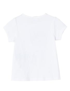 Camiseta Newness Sirena Blanca Para Niña