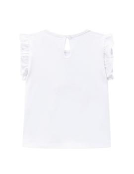 Camiseta Newness Gatitos Blanca Para Bebé