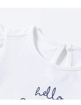 Camiseta Newness Gatitos Blanca Para Bebé