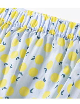 Culotte Newness Limones Amarilla Para Bebé