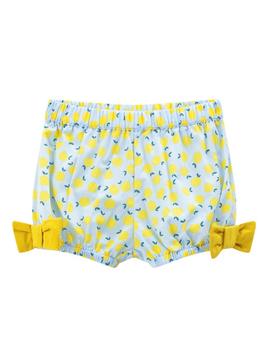 Culotte Newness Limones Amarilla Para Bebé