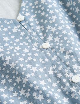 Blusa Dadati Estrellas Blanca Para Niña