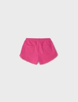 Short  Mayoral  Felpa Basico Magenta Para Niña