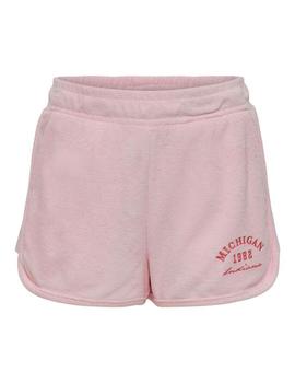 Short Only Kids Kontara Rosa Para Niña