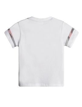 Camiseta Newness  Letras Blanca Para Niño