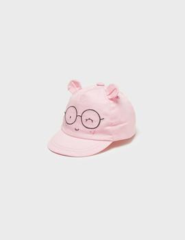 Gorra Maoral  Rosa Para Bebé