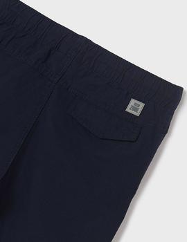 Pantalón Mayoral Cuadrille Cargo Marino Para Niño