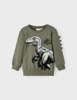 Sudadera Name it Jurassic World Verde Unisex