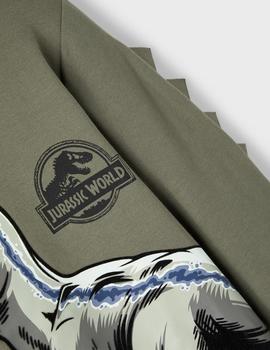 Sudadera Name it Jurassic World Verde Unisex