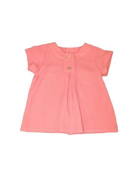 Camisa Popys Rosa Para Bebé