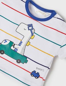Conjunto Mayoral Dino Rayas Para Bebé Niño