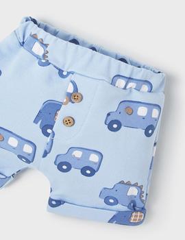 Conjunto Mayoral Perrito Rayas Azul Para Bebé