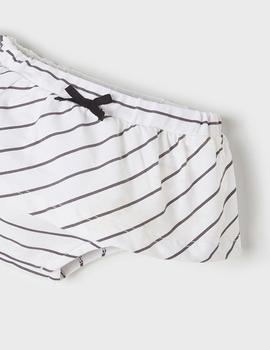 Conjunto Mayoral Osito Blanca Para Bebé Niña