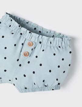 Conjunto Mayoral Conejita Lunares Verde Para Bebé