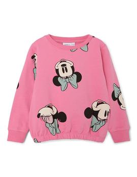 Sudadera  Name It Minnie Rosa Para Niña