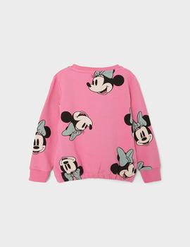 Sudadera  Name It Minnie Rosa Para Niña