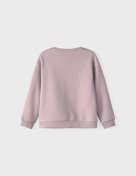 Sudadera Name it Lolle Patinesr Rosa Para Niña