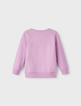 Sudadera Name it Happy Lila Para Niña