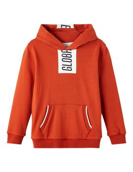 Sudadera Name it  NASPER Naranja Para Niño