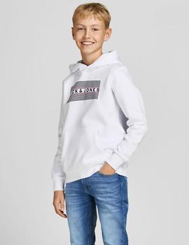 Sudadera Jack Logo Blanco Para Chico