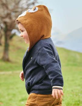 Canguro Mayoral tricot 'dog' Marino Para Niño