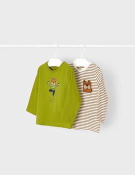 Camiseta Mayoral Perrito Verde Para Niño