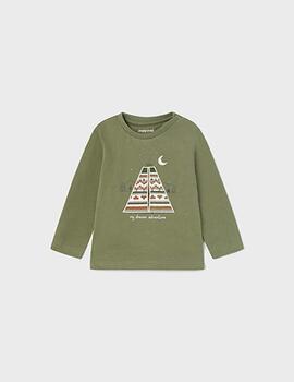 Camiseta Mayoral Tipi Verde Para Niño