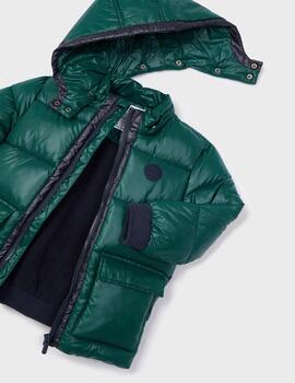 Chaquetón Mayoral Contrastes Verde Para Niño