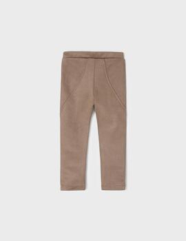 Pantalon Mayoral  Largo Cremalleras Beige Para Niño