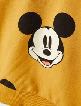 Sudadera Name it Mickey Mostaza Unisex