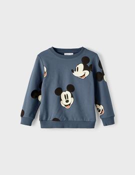 Sudadera Name it Mickey Azul Unisex