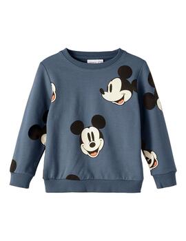 Sudadera Name it Mickey Azul Unisex