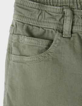 Pantalón Name it Tapered Verde Para Niño