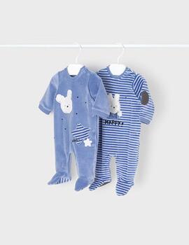 Pijama Mayoral Azul Para Bebé