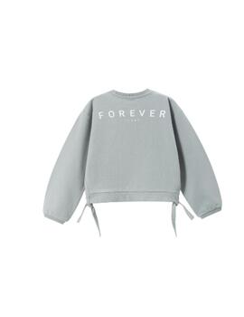 Sudadera Newness Conejito Gris