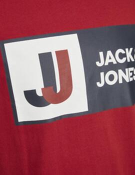 Camiseta Jack Logo Roja Para Niño