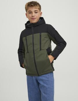 Cazadora Jack & Jones Verde Para Niño