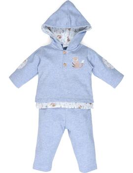 Conj.Popys Zorrito Azul Para Bebé