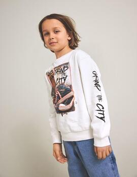 Sudadera Name It Tomanso Crudo Para Niño