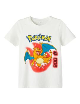 Camiseta Name it Pokemon Blanca