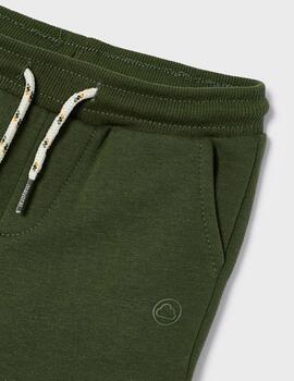 Pantalón Mayoral Fepa Basico Puños Verde Para Niño