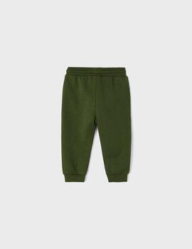 Pantalón Mayoral Fepa Basico Puños Verde Para Niño