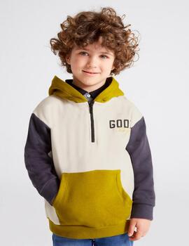 Sudadera Mayoral Good Oliva Para Niño