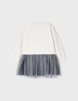 Vestido Mayoral  Tull vichy