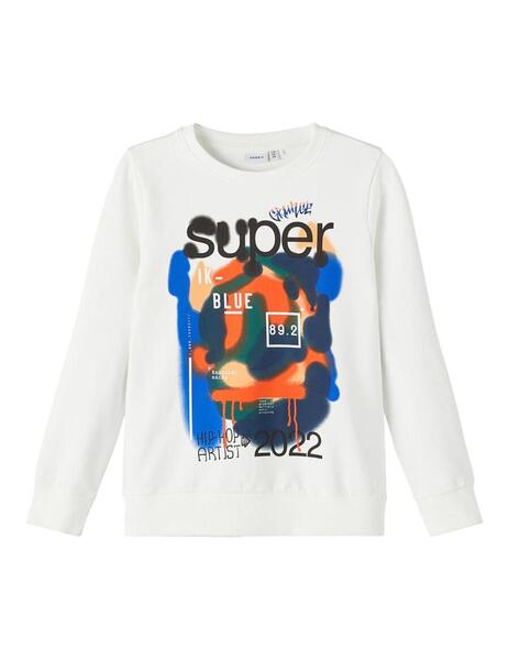 Sudadera name top it niño