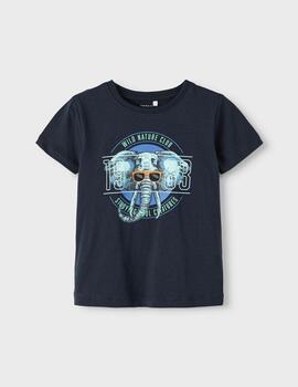 Camiseta Name it Elefante Marino Para Niño