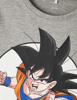 Camiseta Name it  DRAGONBALL Gris