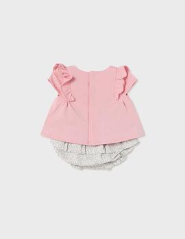 Conj.Mayoral Short Ballet Rosa  Para Bebe.